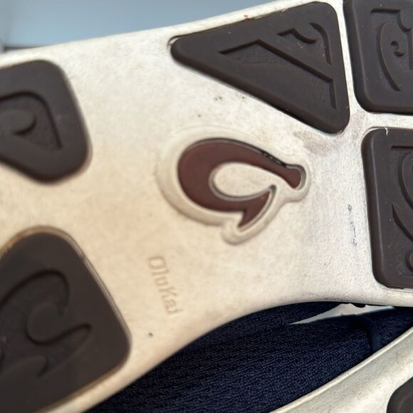 Olukai Nohea Mens Blue Comfort Mesh Slip On Loafer Boat Shoes - Picture 13 of 14